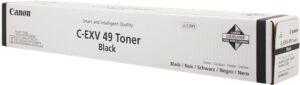 Toner Original Marque CANON CEXV49, 8524B002 - Noir