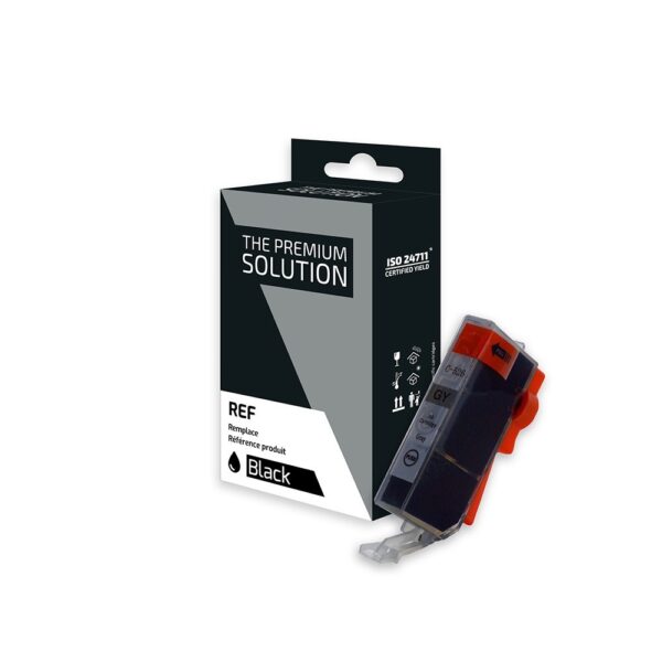 Cartouche jet d'encre Compatible CANON CLI526GY, 4544B001 Gris