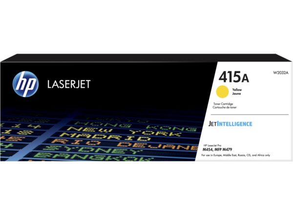 Toner Original Marque HP W2032A (415A) - Yellow