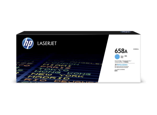 Toner Original Marque HP 658A - (W2001A) Cyan