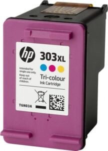 Cartouche jet d'encre Originale Marque HP 303XL (T6N03AE) - 3 Couleurs