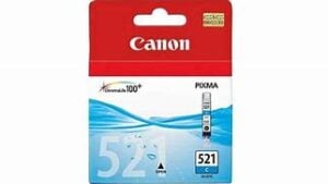 Cartouche Jet d'encre Originale Marque CANON CLI521C (2934B001) - Cyan