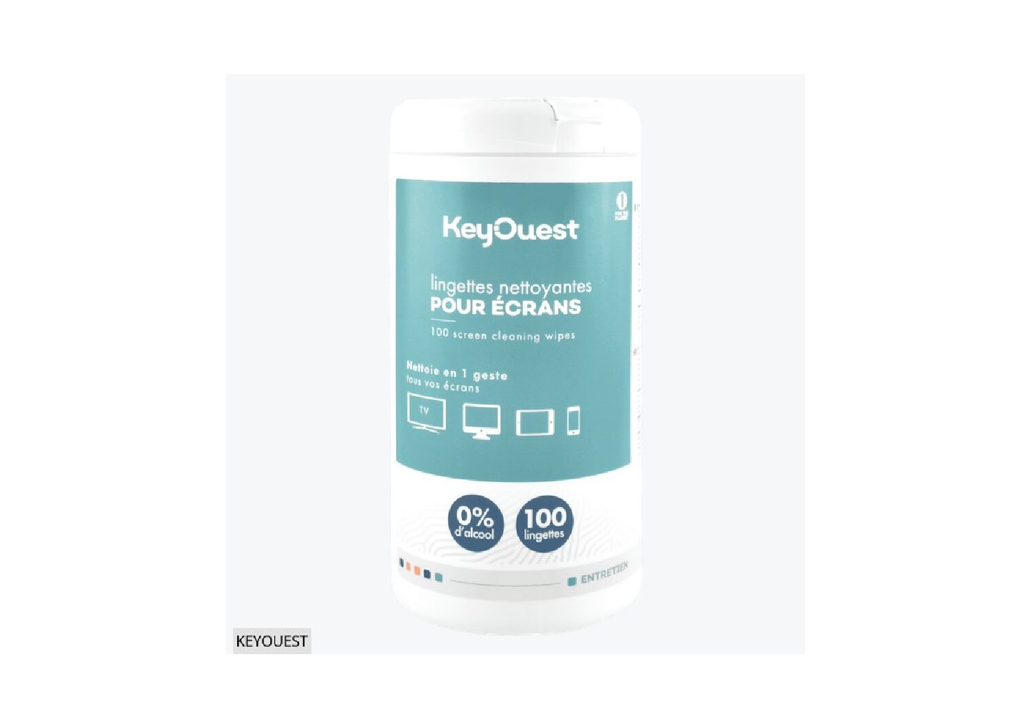 KEY OUEST LINGETTES NETTOYANTES POUR ECRAN