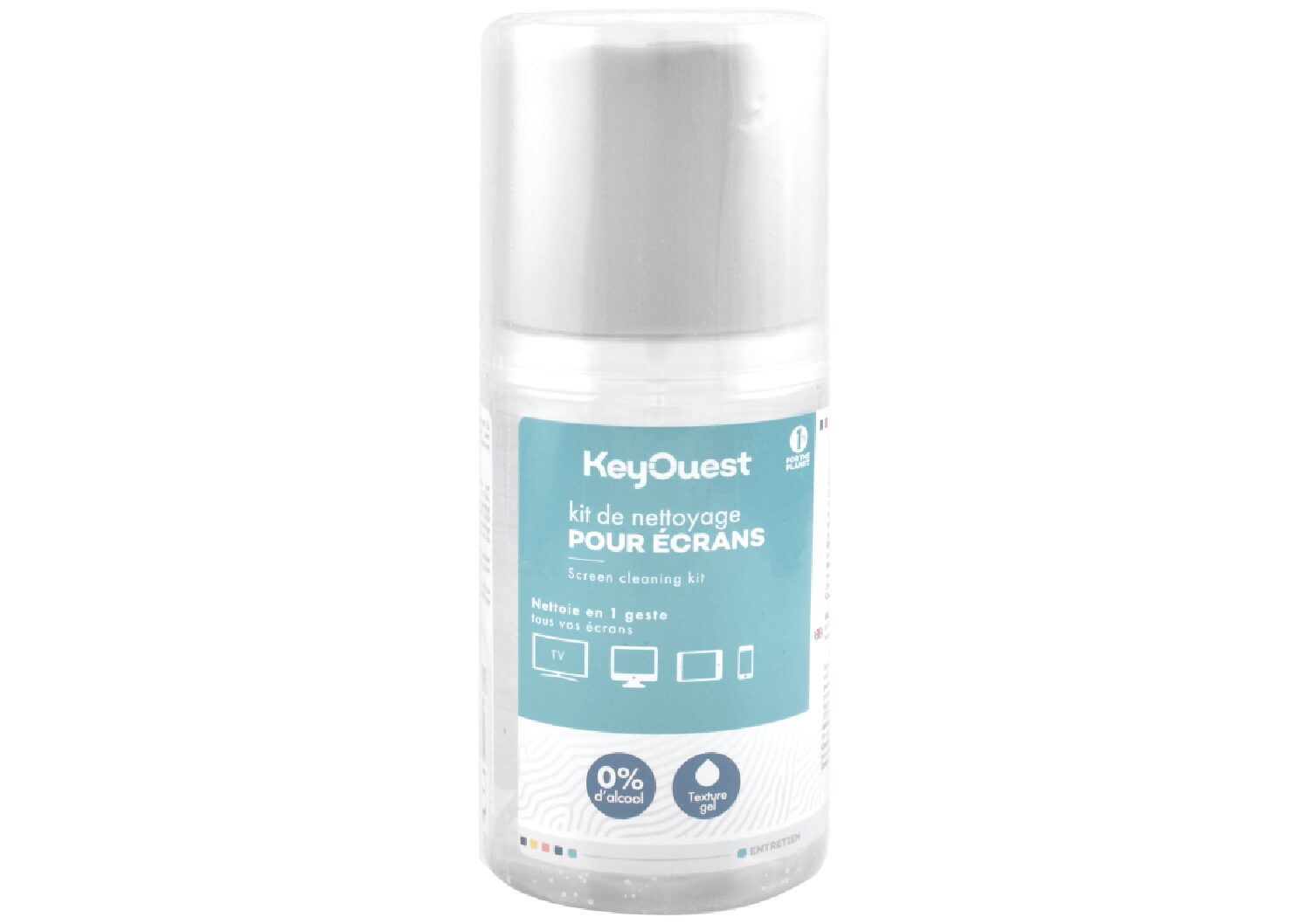 KEY OUEST Kit Nettoyages Gel Pour Ecran 200ml