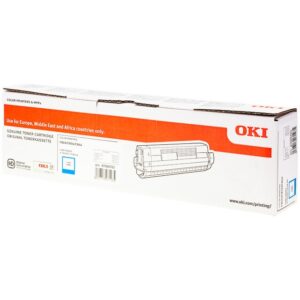 Toner Original Marque OKI 47095703 - Cyan