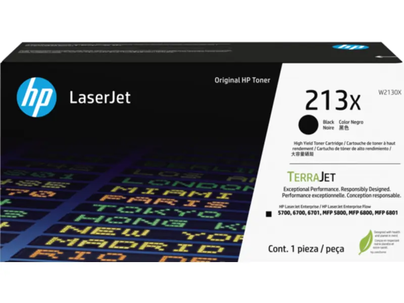Toner Original Marque HP 213X (W2130X) - Noir