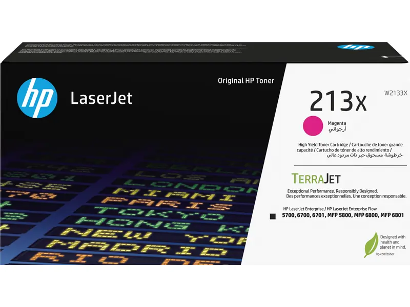 Toner Original Marque HP 213X (W2133X) - Magenta