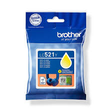 Cartouche Jet d'encre Originale Marque BROTHER LC521 - Yellow