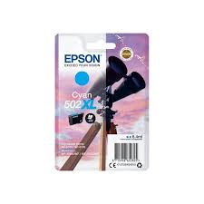 Cartouche Jet d'encre Original Marque EPSON 502XL (C13T02W24010) - Cyan
