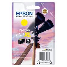 Cartouche Jet d'encre Original Marque EPSON 502XL (C13T02W44010) - Yellow