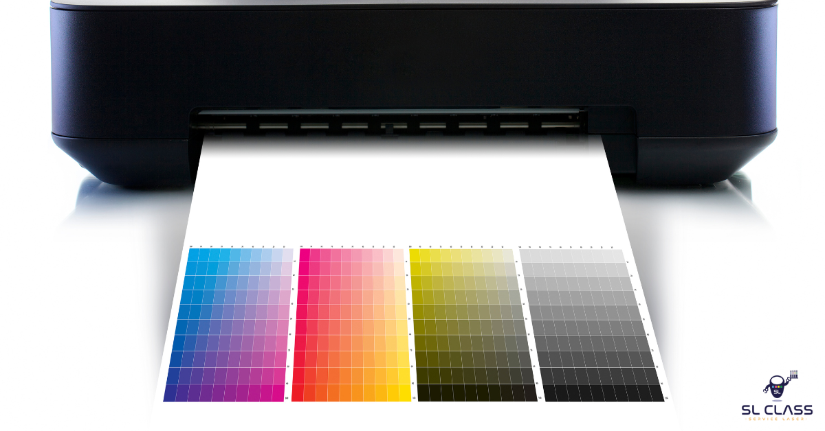 Test des couleurs d’une imprimante